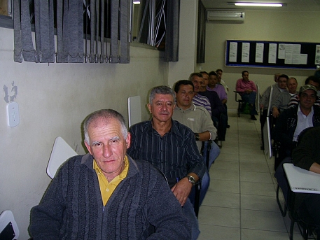 Palestra sobre segurança para os Vigias dos condomínios.